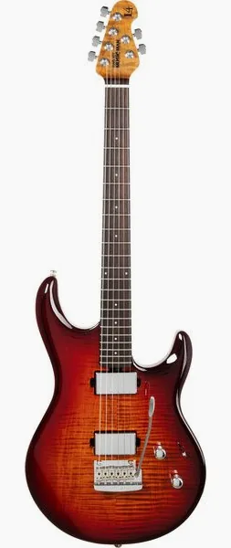 Music Man Luke IV HH Afterburn set forfra