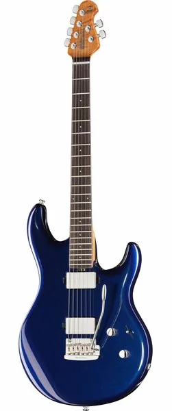 Music Man Luke IV HH Butane Blue set forfra