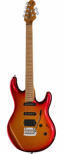 Music Man Luke IV HSS Fireball set forfra