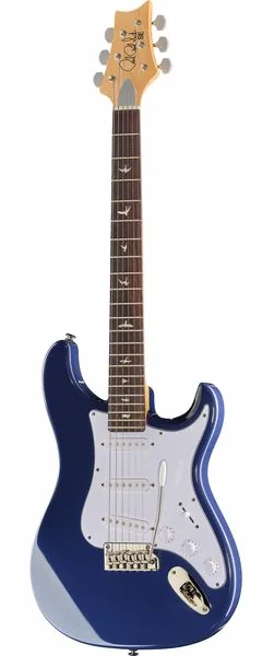 PRS SE Silver Sky Trad Blue set forfra
