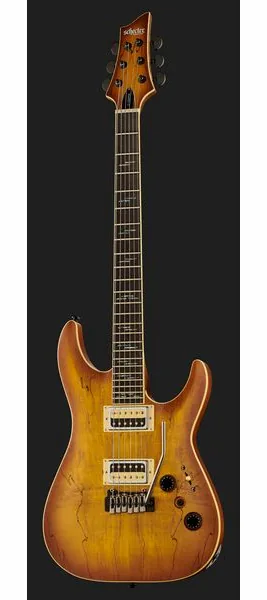 Schecter C-1 Exotic Spalted Maple SNVB, detalje 2