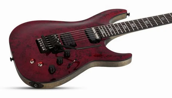 Schecter C-1 FR S Apocalypse Red Reign, detalje 3