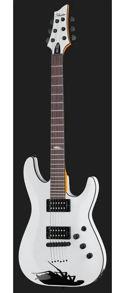 Schecter C-1 Jerry Horton 25th WH, detalje 2