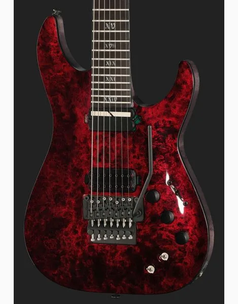 Schecter C-7 FR S Apocalypse Red Reign, detalje 5