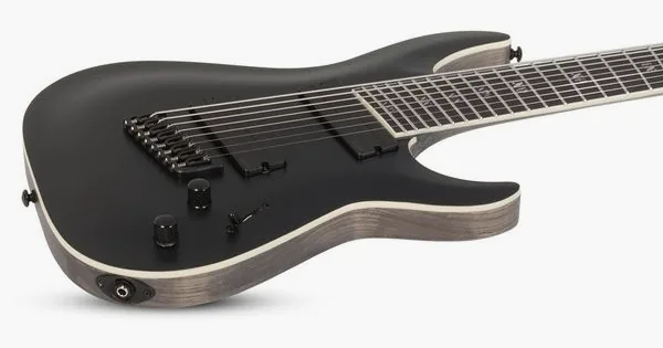 Schecter C-8 MS SLS Elite Evil Twin SBK, detalje 3