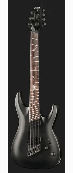 Schecter Damien 7 Multiscale SB, detalje 2