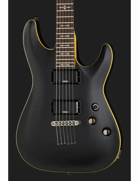 Schecter Demon-6 Satin Black, detalje 4