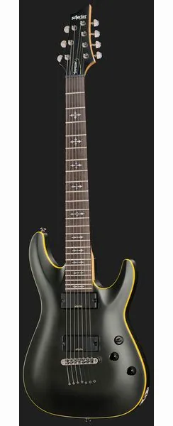Schecter Demon 7-Satin Black, detalje 2