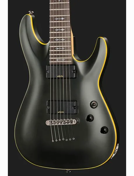 Schecter Demon 7-Satin Black, detalje 4
