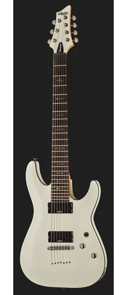 Schecter Demon 7 Vintage White, detalje 2
