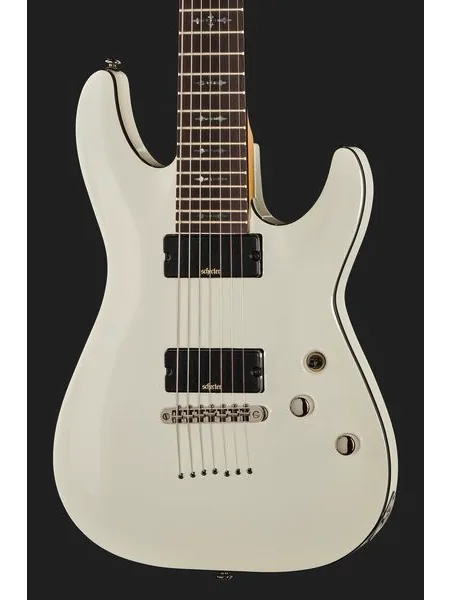 Schecter Demon 7 Vintage White, detalje 4