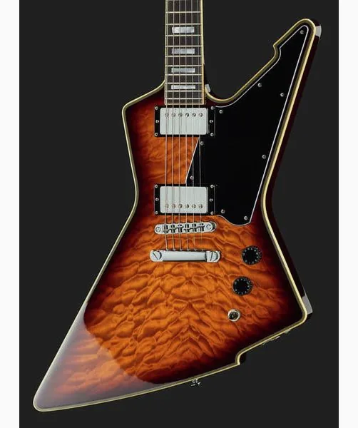 Schecter E-1 Custom Special Edition VSB, detalje 4