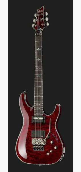 Schecter Hellraiser C1 FR S BCH, detalje 2
