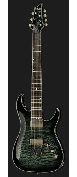 Schecter Hellraiser Hybrid C-7 TBB, detalje 2