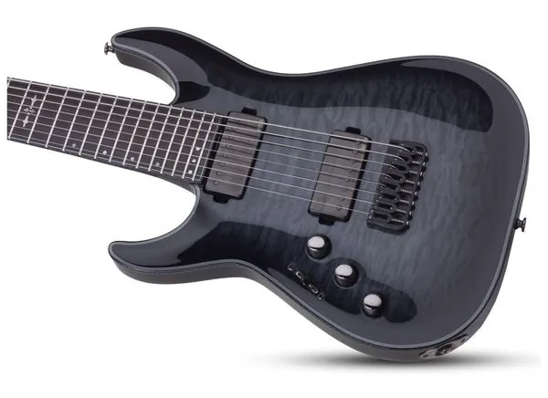 Schecter Hellraiser Hybrid C-8 LH TBB, detalje 2
