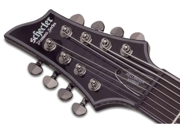 Schecter Hellraiser Hybrid C-8 LH TBB, detalje 4
