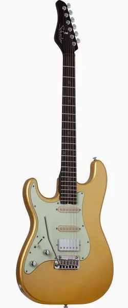 Schecter Nick Johnston 10thAn HSS AS LH set forfra