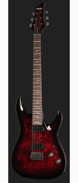 Schecter Omen Elite-6 Black Cherry, detalje 2