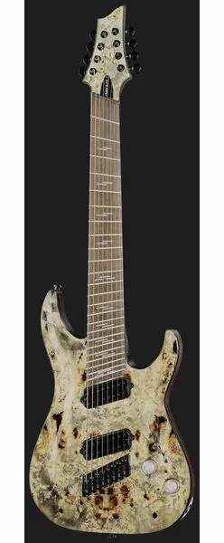 Schecter Omen Elite-8 MS Charcoal, detalje 2