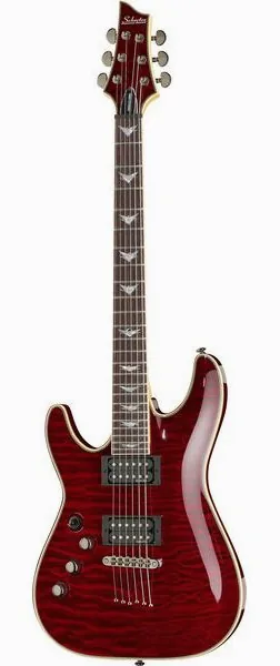 Schecter Omen Extreme 6 BCH LH set forfra
