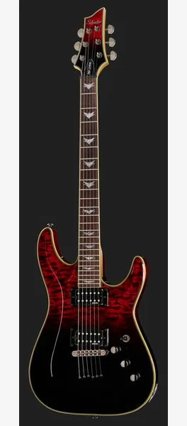 Schecter Omen Extreme 6 Blood Burst, detalje 2