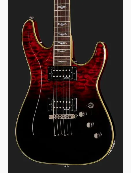 Schecter Omen Extreme 6 Blood Burst, detalje 4