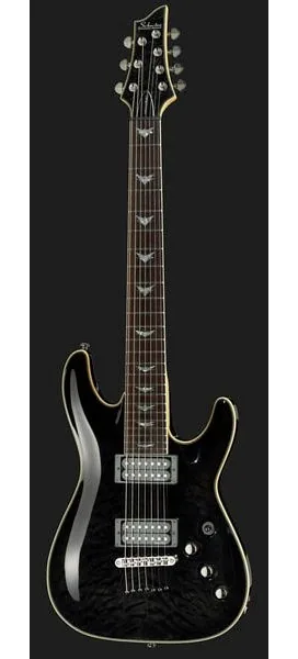 Schecter Omen Extreme 7 STBLK, detalje 2