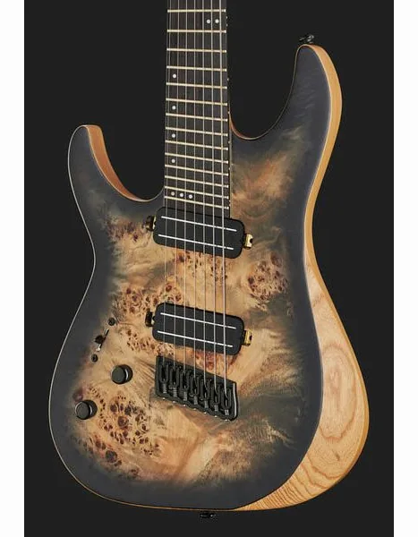 Schecter Reaper 7 Multiscale SCB LH, detalje 4