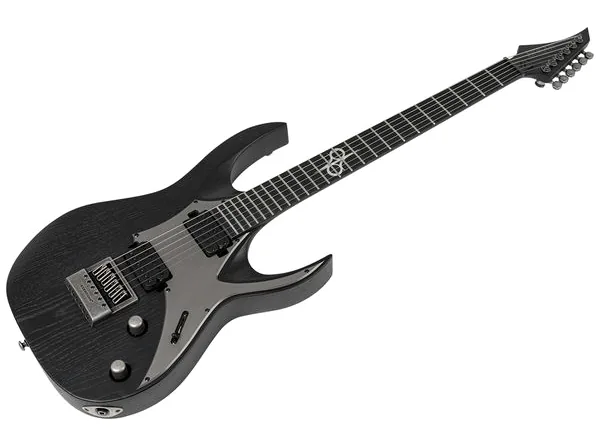 Solar Guitars A1.6DBOP Black Open Pore, detalje 3