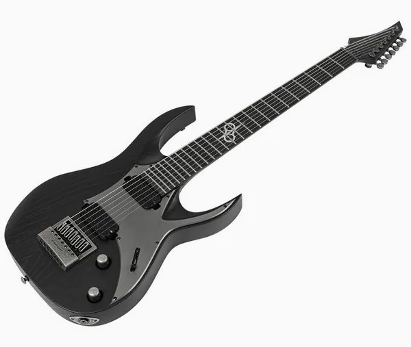 Solar Guitars A1.7DBOP Black Open Pore, detalje 3