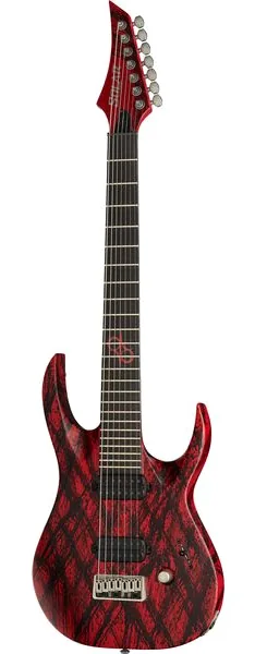 Solar Guitars A2.7Canibalismo+ set forfra