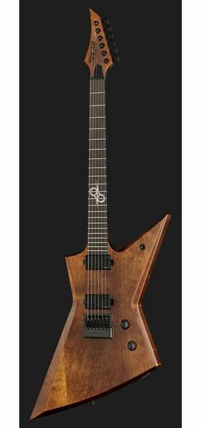 Solar Guitars E1.6AAN Aged Natural Matte, detalje 2
