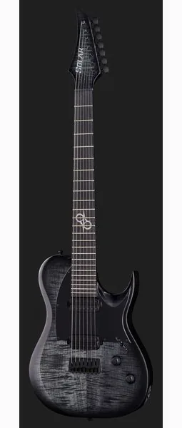 Solar Guitars T2.7FBB-Flame Black Burst, detalje 2