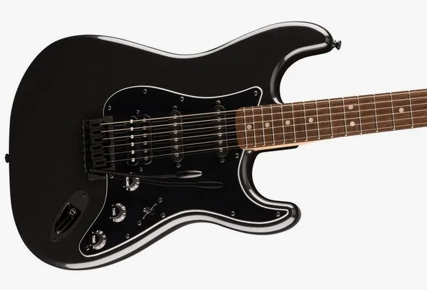 Squier Affinity Strat HSS LR MH MBK, detalje 4