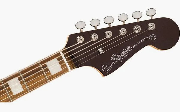 Squier Paranormal Jazzm Baritone OXB, detalje 4
