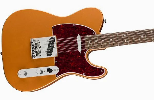 Squier Paranormal Troy V Leeuwen Tele, detalje 4