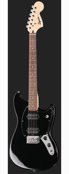 Squier Sonic Mustang HH LRL BLK, detalje 2
