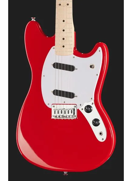 Squier Sonic Mustang MN Torino Red, detalje 4