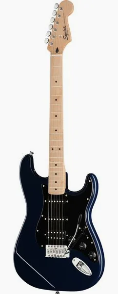 Squier Sonic Strat HSS MN MNB set forfra