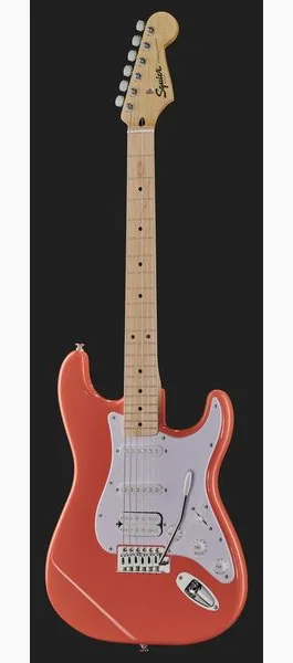 Squier Sonic Strat HSS TCoral, detalje 2