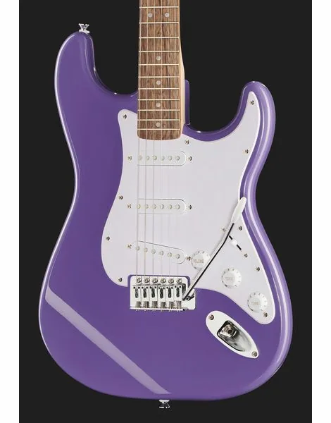 Squier Sonic Strat LRL Ultraviolet, detalje 4
