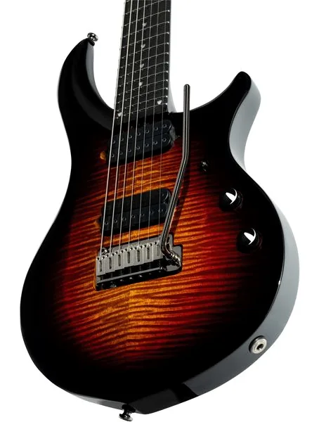 Sterling by Music Man Majesty 207XFM Tiger Eye, detalje 4