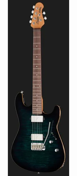 Sterling by Music Man Sabre Deep Blue Burst, detalje 2