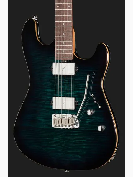 Sterling by Music Man Sabre Deep Blue Burst, detalje 4