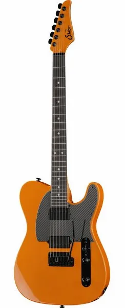 Suhr Andy Wood 10th Anniv T Orange set forfra