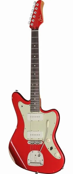 Suhr JM Antique Funk LE Candy Apple set forfra