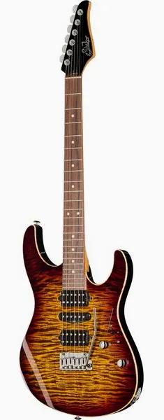 Suhr Modern Plus PF HSH BNGB set forfra