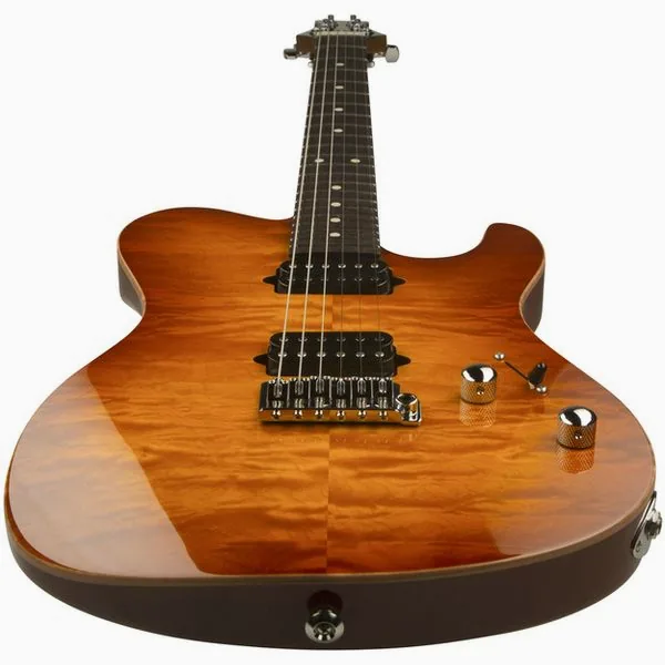 Suhr Oso Tea Burst, detalje 5