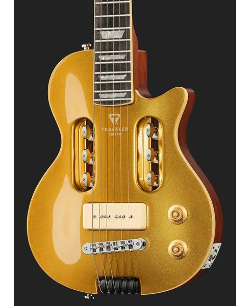 Traveler Guitar EG 1 Deluxe P90 Gold, detalje 4