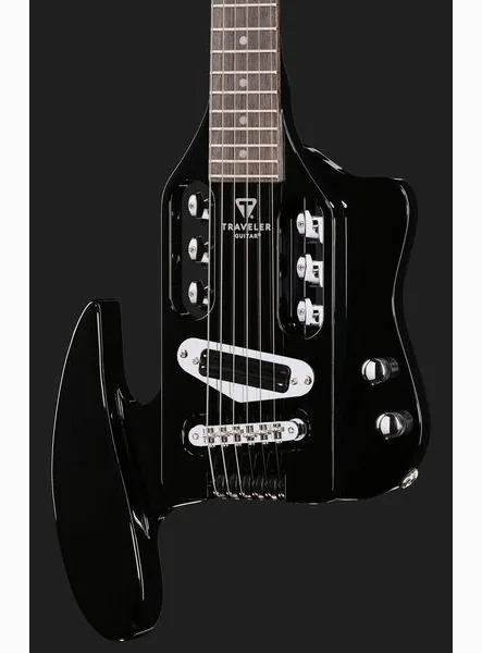 Traveler Guitar Speedster Standard Gloss Black, detalje 4